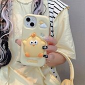 voordelige iPhone-hoesjes-telefoon hoesje Voor iPhone 16 Pro Max Plus iPhone 15 14 Pro Max Plus iPhone 13 Pro Max Achterkant Herbeleef stress Schokbestendig 3D-cartoon Siliconen