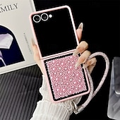 billiga Skal och fodral till Samsung-telefon fodral Till Samsung Galaxy Z Flip 7 Z Flip 6 Z Flip 5 Z Flip 4 Skal Stötsäker TPU PC