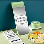 cheap Kitchen Utensils &amp; Gadgets-Multifunctional Vegetable Cutter for Kitchen Use, Potato Slicer, Shredder and Grater, Home Vegetable Slicing, Shredding and Grating Tool for Easy Food Preparation