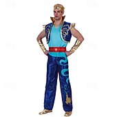 cheap Men&#039;s Costumes-Fairy Tale Arabian Nights Prince Aladdin Outfits Costume Storybook Characters Cosplay Movie Cosplay for Men&#039;s Girls&#039; Kid&#039;s Adults&#039; Halloween Carnival World Book Day Performance Educational Dress Up
