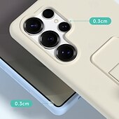 economico Cover Samsung-telefono Custodia Per Samsung Galaxy S25 S25 Ultra S24 Ultra S24 Plus S24 S23 Ultra Plus S23 Copertura Posteriore Cavalletto Resistente agli urti Motivo Geometrico PC Silicone