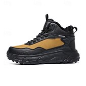 preiswerte Wanderstiefel-wasserdichte Winterwanderstiefel für Herren mit warmem Futter, rutschfeste Outdoor-Schneeschuhe für Trekking und Camping bei kaltem Wetter