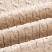 preiswerte Herrenpullover-Herren Pullover Pullover mit Viertelreißverschluss Strickpullover Zopfmuster Stricken Normale Oberteile Gestrickt Einfach Viertelreißverschluss Mode Lässig Urlaub Alltagskleidung Bekleidung Herbst