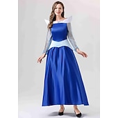 levne Dámské Kostýmy-Spící kráska Pohádka Princeznovské Popelka Šaty Cosplay kostým Plesové šaty Postavy z pohádek cosplay Filmové kostýmy for Dámské Dospělé předvečer Všech svatých Karneval Světový den knihy Výkon