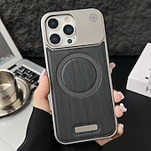 levne Pouzdra pro iPhone-telefon Carcasă Pro iPhone 17 Pro Max 17 Air 16 15 14 Pro Max Plus 13 Pro Max Zadní kryt Magnetické Nárazuvzdorné Textura dřeva PC