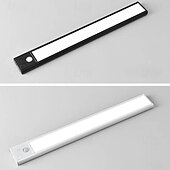 abordables Lumières intelligentes-Lampe à détecteur de mouvement, 3 températures de couleur, éclairage de placard à intensité variable, éclairage sous meuble rechargeable par USB, lampe de nuit à bâton magnétique pour cuisine,