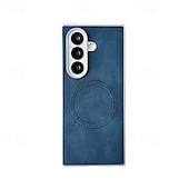 Недорогие Чехлы для Samsung-телефон Кейс для Назначение SSamsung Galaxy Z-образный сгиб 7 Z-сгиб 6 Z Fold 5 Z Fold 4 Z Fold 3 Кейс на заднюю панель Магнитный Защита от удара Ретро ТПУ Кожа PU