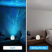 halpa star galaxy projektorin valot-Pohjoinen 3D Projektorivalo Lahja Revontuli Yövalo Projektori 16 Väriä Galaksi Lamppu Meriaallot Katto Projektori Tunnelmallinen Valaistus Makuuhuoneen Juhliin Lasten Huoneen Taaperotytölle Lahjaksi