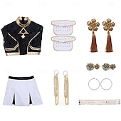 preiswerte Damenkostüme-KPop-Dämonenjäger Zoey Dämonenjäger Hunttrix Kostüm Festkleidung Virtuelles Idol Film Cosplay for Damen Erwachsene Halloween Karneval Leistung Comic-Konzert Anime Expo