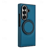 halpa Samsung-kotelot-puhelin Etui Käyttötarkoitus Samsung Galaxy Z-taitto 7 Z Taita 6 Z Fold 5 Z Fold 4 Z Fold 3 Lompakkokorttikotelo Tukee langatonta latausta Tukijalka Iskunkestävä Retro TPU PU-nahka