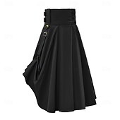 ieftine Pantalonii-Retro / vintage Medieval Renascentist Lung Fustă Pentru femei Halloween Mascaradă Tematica Târgul Renașterii Festival Adulți Fustă