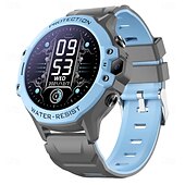 Недорогие Смарт-часы-K55H Умные часы 1.28 дюймовый Смарт Часы Bluetooth Таймер Напоминание о звонке Датчик для отслеживания сна Пульсомер Сидячий Напоминание Совместим с Android iOS IP68 Дети GPS