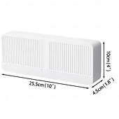 cheap Home Supplies-Wall-Mounted Soap Holder Dust-Proof Adhesive Bar Soap Dish with Hooks Plastic Soaps Box Tray for Bathrooms, Showers and Kitchens