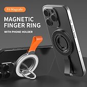 economico Supporto per telefono-Supporto magnetico ad anello per cellulare compatibile con iPhone 15, 13, 14 e 15, con impugnatura rimovibile MagSafe per cellulare.