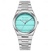 levne Quartz hodinky-MINI FOCUS Dámské Křemenný Módní Obchodní Wristwatch VODĚODOLNÝ Světový čas Ozdoby Nerez Hodinky