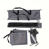 baratos Proteção Solar-um conjunto de tendas de acampamento ao ar livre com guarda-sóis laterais adequados para SUVs disponíveis em quatro cores com função de proteção UV, perfeitos como presentes de Natal