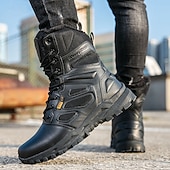 preiswerte Wanderstiefel-Taktische Kampfstiefel für Herren mit Knöchelstütze, leichte Wüsten-Militärstiefel zum Wandern, Arbeiten und Training im Freien