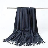 billige Sjal-Pashmina-sjal, sjal til kvinner, stort vinterskjerf, myke sjal og sjal til aftenkjoler, sjal til bryllup
