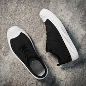 Χαμηλού Κόστους Ανδρικά Sneakers-Ανδρικά ελαφριά παπούτσια τρεξίματος από mesh – αναπνεύσιμα αθλητικά παπούτσια με κορδόνια για περπάτημα, αθλήματα και καλοκαιρινές δραστηριότητες