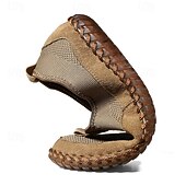 preiswerte Slipper Schuhe-Atmungsaktive Herren-Slip-On-Wanderschuhe aus Strick – leichte Mesh-Sneaker für Sommerreisen, Outdoor-Aktivitäten und Komfort im Alltag