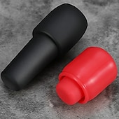 economico Attrezzatura da bar-6 tappi riutilizzabili per bottiglie di spumante, tappi per vino in silicone con doppia guarnizione, tappi di conservazione ermetici a tenuta stagna per vino rosso, champagne e birra