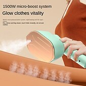 cheap Household Appliances-Digital Display Handheld Convenient Hanging Ironing Machine for Home Travel Dormitory Steam Hanging Ironing Machine Electric Ironing Machine