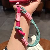 cheap Phone Lanyards &amp; Wrist Straps-Phone Case For Lanyards Universal with Wrist Strap Color Gradient Geometric Pattern Polyester