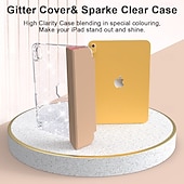 abordables Fundas iPad-Tableta Carcasa Funda Para Apple iPad 10.9&#039;&#039; 10 ipad 9th 8th 7th Generation 10.2 inch Portalápiz Soporte triple Protector de cuerpo completo Brillante TPU Cuero de PU