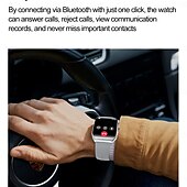 Χαμηλού Κόστους Smartwatch-HK80 Εξυπνο ρολόι 1.95 inch Έξυπνο ρολόι Bluetooth Χρονόμετρο Υπενθύμιση Κλήσης Συσκευή Παρακολούθησης Καρδιακού Παλμού καθιστική υπενθύμιση Βρες τη Συσκευή Μου Συμβατό με Android iOS IP68 Γυναικεία