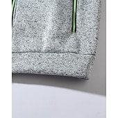 levne Základní mikiny_-Pánské Mikina Celorozepínací mikina Černá Armádní zelená Námořnická modř Světle šedá Tmavě šedá Stojáček Bez vzoru Kapsy Sporty a outdoor Denní Dovolená Polyester Šik ven Základní Na běžné nošení