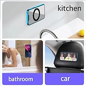 Недорогие Держатели для телефона-магнитный держатель телефона для iPhone 15 14 13 12 pro max магнитное кольцо крепление для magsafe держатель смартфона подставка для стены кухня автомобиль