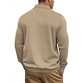 abordables Vestes Décontractées-Homme Veste Légère Veste Décontractée Vacances Quotidien Respirabilité Avec Poches Jacquard Printemps Automne Uni Mode Classique Revers Régulier Noir Blanche bleu marine Kaki Gris Claire Veste