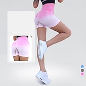 رخيصةأون طماق اليوغا والجوارب-نسائي السراويل السائق تجريب السراويل بنطلون رياضي للبطن خصر عالي الصالة الرياضية الكرة الطائرة اكتشف - حل قيعان لون متغاير أصفر زهري أحمر سباندكس رياضات ألبسة رياضية ضغط