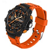 abordables Relojes digitales-SANDA Mujer Hombre Reloj Digital Al Aire Libre Deportes Moda Reloj Casual Luminoso Calendario Fecha Semana IMPERMEABLE Silicona Reloj