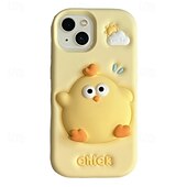 voordelige iPhone-hoesjes-telefoon hoesje Voor iPhone 16 Pro Max Plus iPhone 15 14 Pro Max Plus iPhone 13 Pro Max Achterkant Herbeleef stress Schokbestendig 3D-cartoon Siliconen
