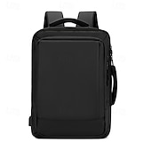 preiswerte College-Rucksäcke-Schlanker Unisex-Laptop-Rucksack für Schule und Büro – minimalistischer, wasserdichter Business-Tagesrucksack mit mehreren Fächern für Studenten und Berufstätige