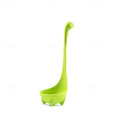 preiswerte Küchenutensilien &amp; Gadgets-Löffel mit dem Monster von Loch Ness, lebensmittelechter Plastiklöffel in Cartoon-Optik, lustiges Küchenwerkzeug für Kinder und Erwachsene