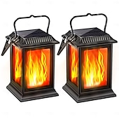 economico Halloween all&#039;Aperto-1 lanterna portatile con fiamma lampeggiante, impermeabile, per esterni, di Halloween e Natale, con 28 perline a LED, per cortile, giardino, terrazza, scale, festa, matrimonio, decorazione, luce,