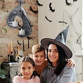 baratos Halloween-suporte para velas de parede de morcego, decorações de velas de morcego para Halloween, arandela de parede de morcego gótico, suporte para velas com velas, decoração pendurada para castiçal de