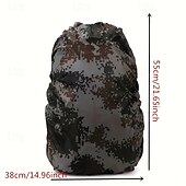 economico Attrezzatura da Campeggio-Zaino da esterno portatile e resistente, 1 zaino vivace con copertura, ideale per viaggi, campeggio e accessori sportivi, attrezzatura da campeggio