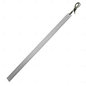 cheap Hand Tools-20 inch Heavy-Duty Dual-Scale Steel Ruler with Lanyard - Quenched Thickened Metal Straight Edge for Precision Drawing &amp; Measurement