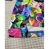 tanie Sukienka motyl 3D-Dziewczyny &#039; 3D Motyl Sukienka Długi rękaw Lato Wiosna Urlop Codzienny Święto Księżniczka Piękny Słodkie Dzieci 4-12 lat Codzienne sukienki Sukienka A line Do kolan Regularny