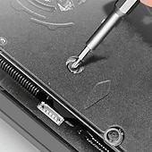 economico Strumenti manuali-Set di cacciaviti 24 in 1, kit di strumenti di riparazione di precisione multifunzionale per telefoni cellulari, elettronica, uso domestico con varie teste di punte, design compatto e portatile.