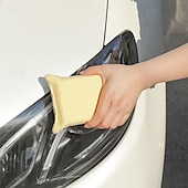 voordelige Schoonmaakproducten-5 stuks Captain Clear Window Miracle-sponzen, grote, superabsorberende anti-condens reinigingspads voor autospiegels, glas en ramen, streeploos gebruik binnen en buiten, gemakkelijk schoon te maken,