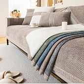 billige Hundesofatrekk-Helårs sofatrekk til hund moderne tweed vevd chenille sklisikkert sofatrekk kjæledyrvennlig