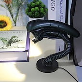 Недорогие Скульптуры-Ночной светильник в виде космического монстра, 3D-лампочка для кино из смолы, светодиодная настольная лампа в стиле научной фантастики, домашний декор, сделанная вручную из смолы, лампа в виде