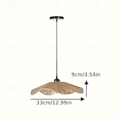 זול אורות תליון-33 cm עיצוב נורות צורות גיאומטריות מנורות תלויות מתכת חלול חיצוני סגנון אמנותי סגנון וינטג&#039; וינטאג&#039; קאנטרי 110-120V 220-240V