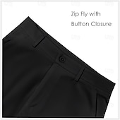 preiswerte Herrenanzughose mit 3D-Druck-Herren Anzughose Hose Geometrisch Schädel Volle Länge Urlaub Ferien Dark Punk Gothic Blau Dunkelblau Unelastisch