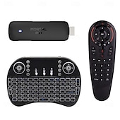 cheap TV Boxes-Mortal Android 14 TV Stick Full HD 4K 1080P WiFi 6 Google Voice NETFLIX Youtube Q8 BT5 24Fps Wireless Video Decode Media Player