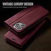 cheap iPhone Cases-Phone Case For iPhone 16 Pro Max Plus iPhone 15 14 Pro Max Plus iPhone 13 12 Pro Max Mini Wallet Case with Stand Holder Magnetic Card Slot Retro TPU PU Leather
